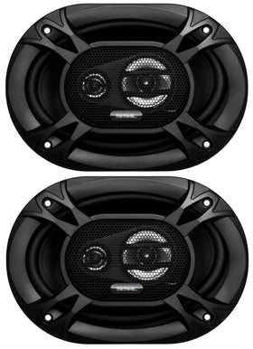 Sound Storm Laboratories EX369 front view showing grille and cone, improves clarity