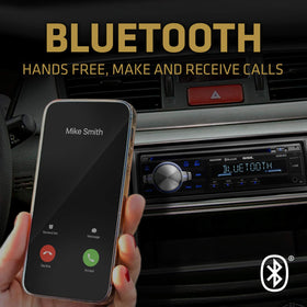 Sound Storm SDC26B Bluetooth hands-free calling and wireless streaming