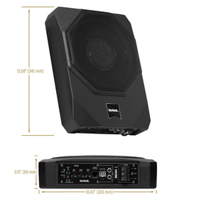 Sound Storm US10K rubber surround and aluminum cone for durable, responsive bass