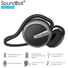 Soundbot SB221 driver close-up highlighting full-range audio clarity benefit