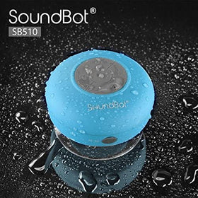 Soundbot SB510 tactile controls work with wet hands for easy music control.