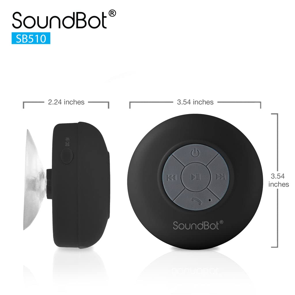 Soundbot SB510 package and accessories including USB cable for quick recharging