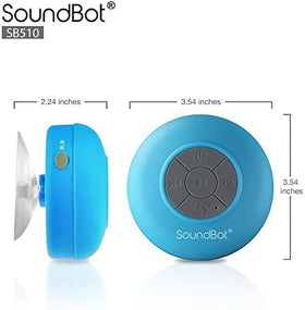 Soundbot SB510 delivers up to six hours of wireless playtime for on-the-go listening.