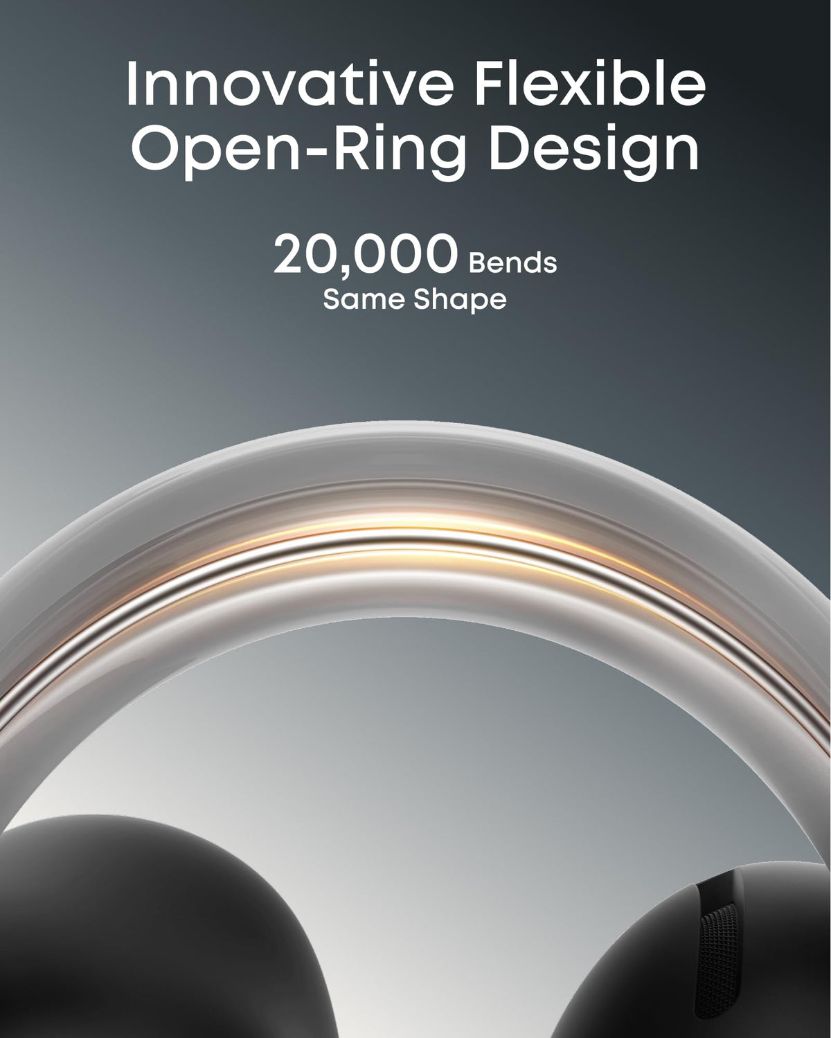 AeroClip 12mm titanium-coated driver delivers powerful bass with clarity.