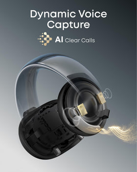 AeroClip IP55 rating protects against sweat and light rain during workouts.