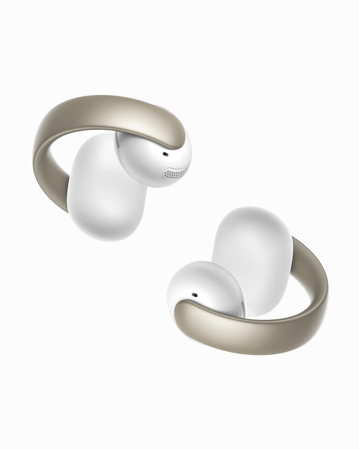 Soundcore AeroClip open-ear design offers comfortable listening without ear intrusion.