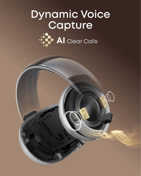 Soundcore AeroClip private audio with directional listening.