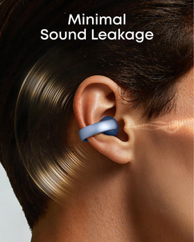 Soundcore AeroClip private sound minimizes leakage for focused listening.