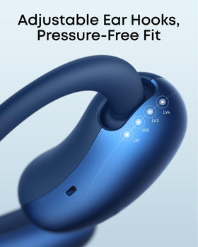 Soundcore AeroFit 2 directional audio keeps sound focused and reduces leakage.