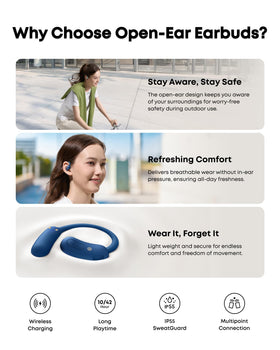 Soundcore AeroFit 2 IP55 rating for rugged daily use.