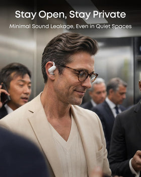 Soundcore AeroFit 2 Pro delivers 360° spatial audio for immersive listening.