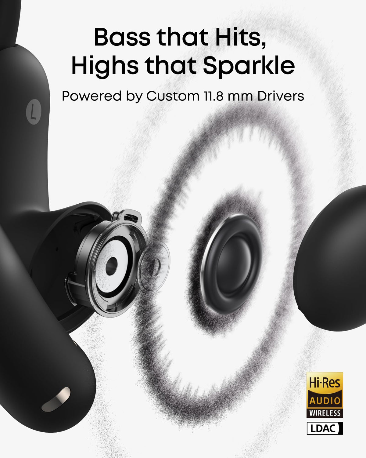 Soundcore AeroFit 2 Pro IP55 durability for sweat and weather resistance.