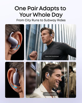 Soundcore AeroFit 2 Pro LDAC Hi-Res audio for rich detail.