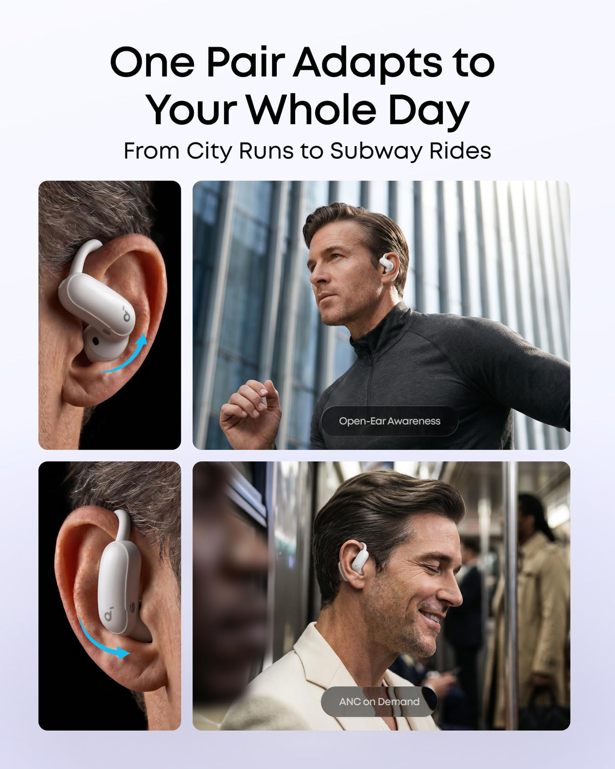 Soundcore AeroFit 2 Pro with LDAC and Hi-Res audio for rich detail.