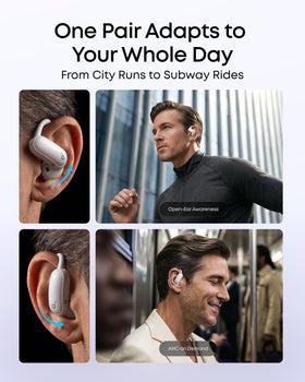 Soundcore AeroFit 2 Pro with LDAC and Hi-Res audio for rich detail.