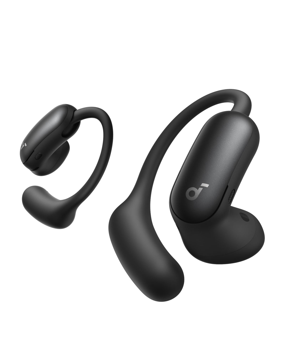 Soundcore AeroFit 2 Pro open-ear design for comfortable all-day wear with situational awareness.