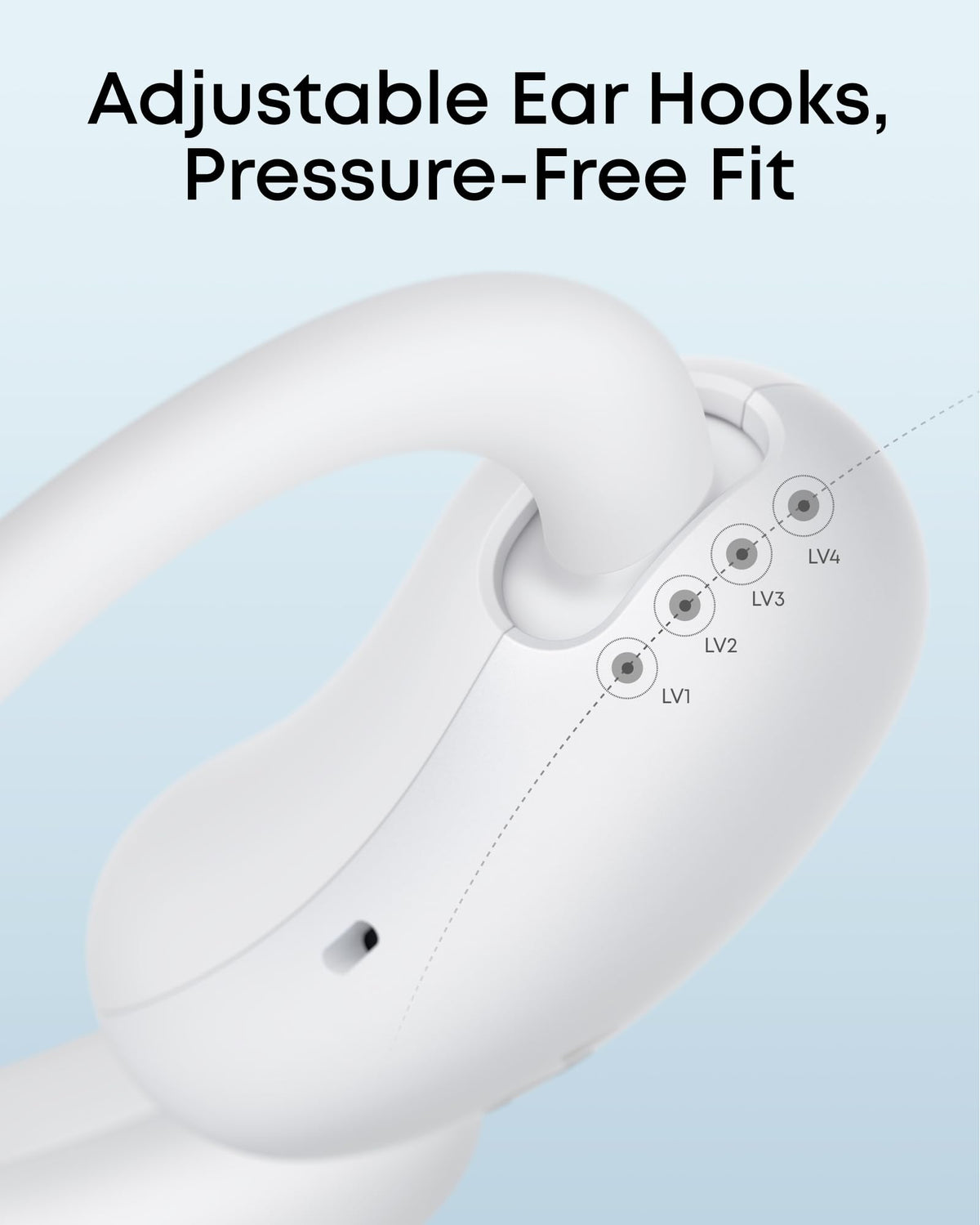 Soundcore AeroFit 2 real-time translation earbuds in action
