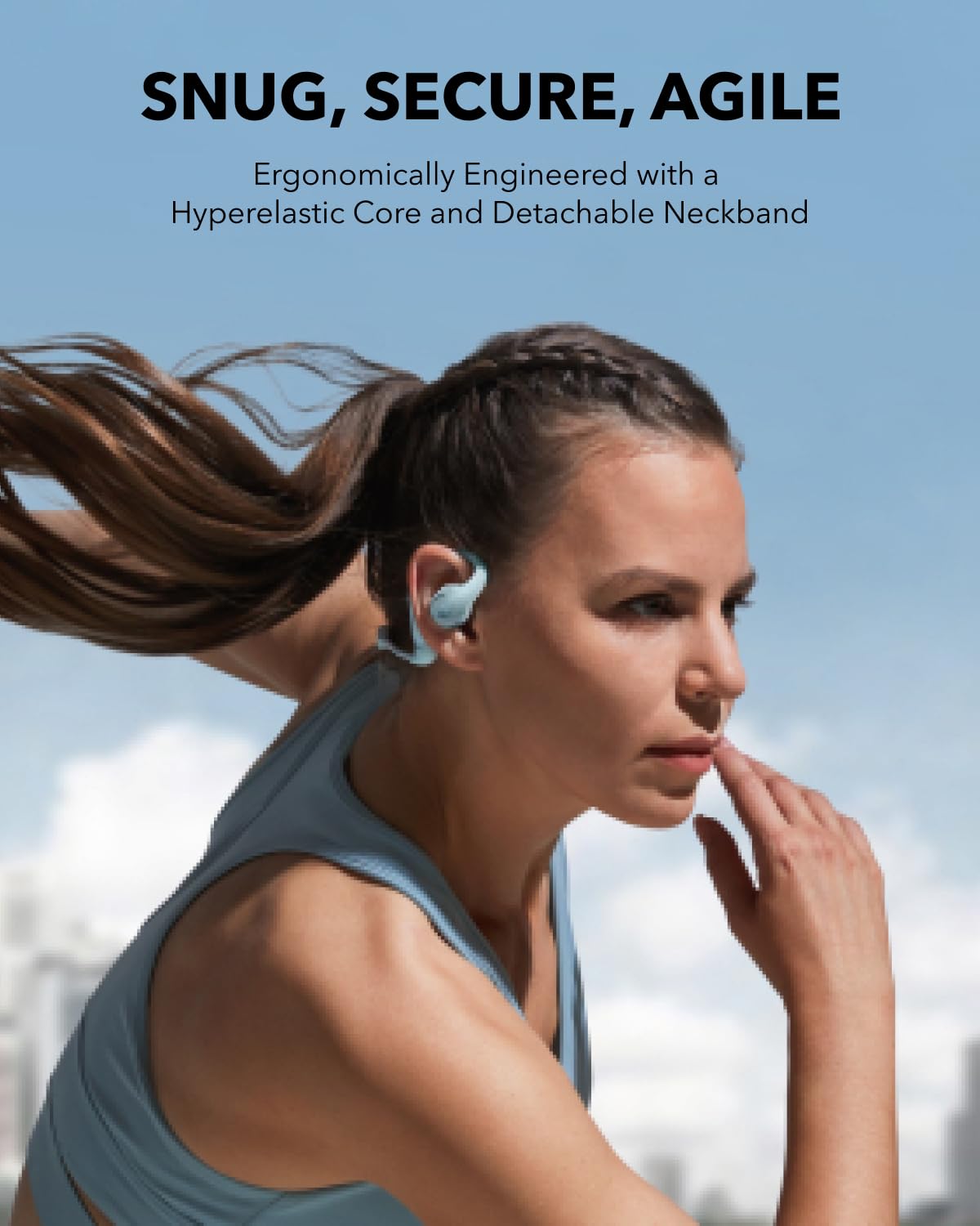 Soundcore AeroFit Pro LDAC-rich sound for immersive listening on the go.