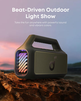Soundcore Boom 2 delivers up to 24 hours of playtime.