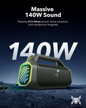 Soundcore Boom 2 Plus IPX7 waterproof and floatable for outdoor use