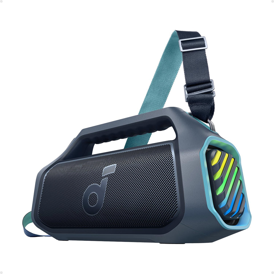 Soundcore Boom 2 Plus outdoor speaker with IPX7 protection for rugged outdoor listening