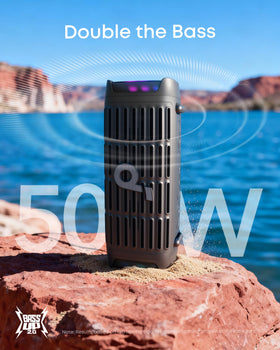 Soundcore Boom 3i BassUp 2.0 delivers deep, punchy bass in outdoor settings