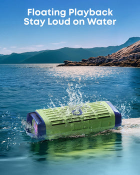 Soundcore Boom 3i saltwater-resistant design suitable for boat rides.