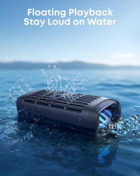 Soundcore Boom 3i resists saltwater for beach and boat adventures.