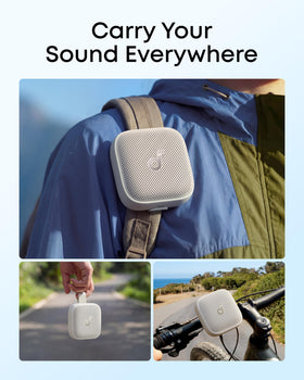 Soundcore Boom Go 3i battery display showing 24-hour playtime.