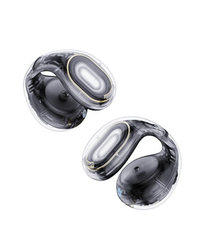 Soundcore C30i open-ear earbuds with clip-on design for secure, all-day listening comfort.