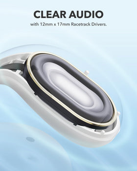 Soundcore C30i titanium-coated diaphragm enhances high-frequency clarity for everyday music