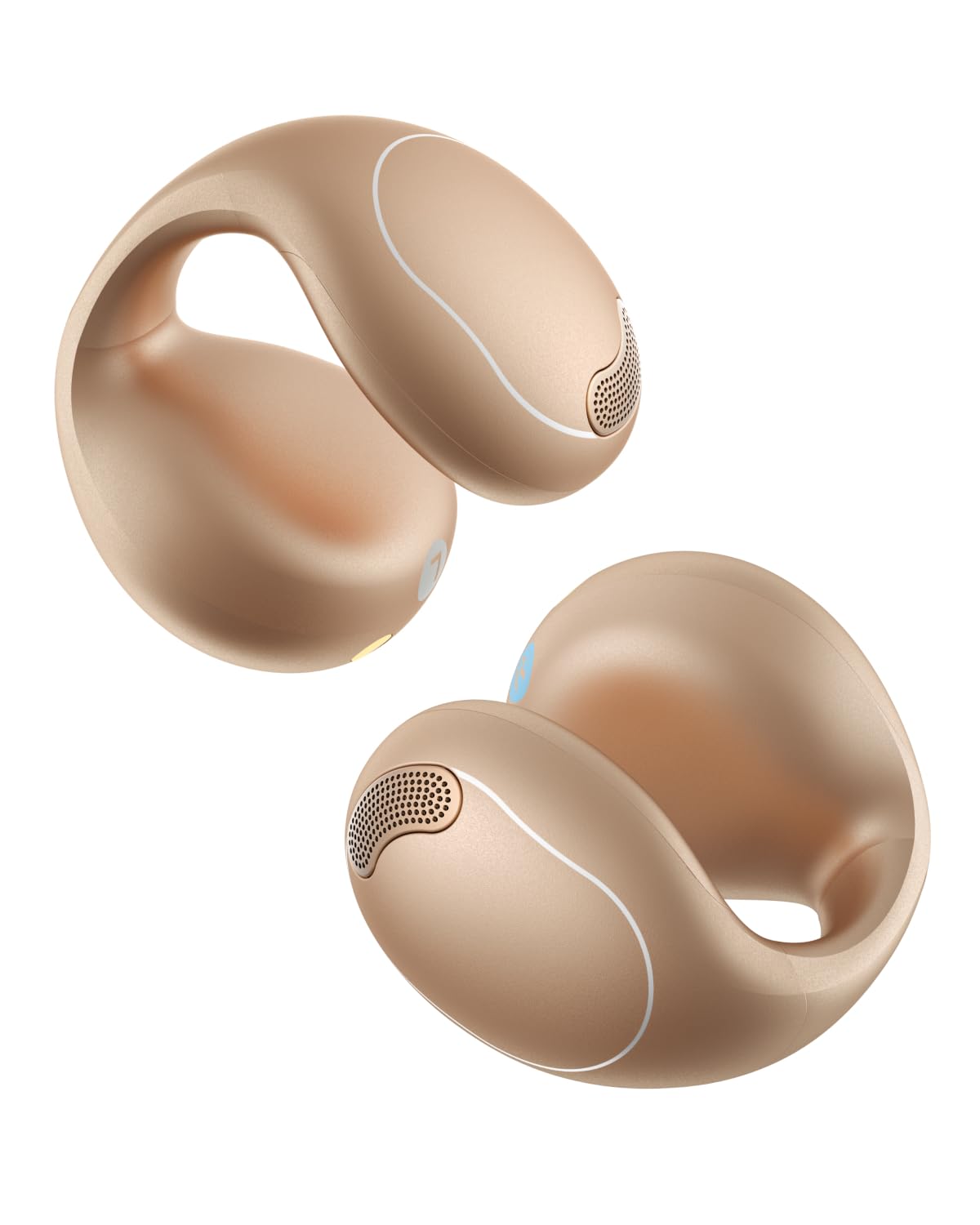 Soundcore C40i front view showing clip-on design and breathable comfort