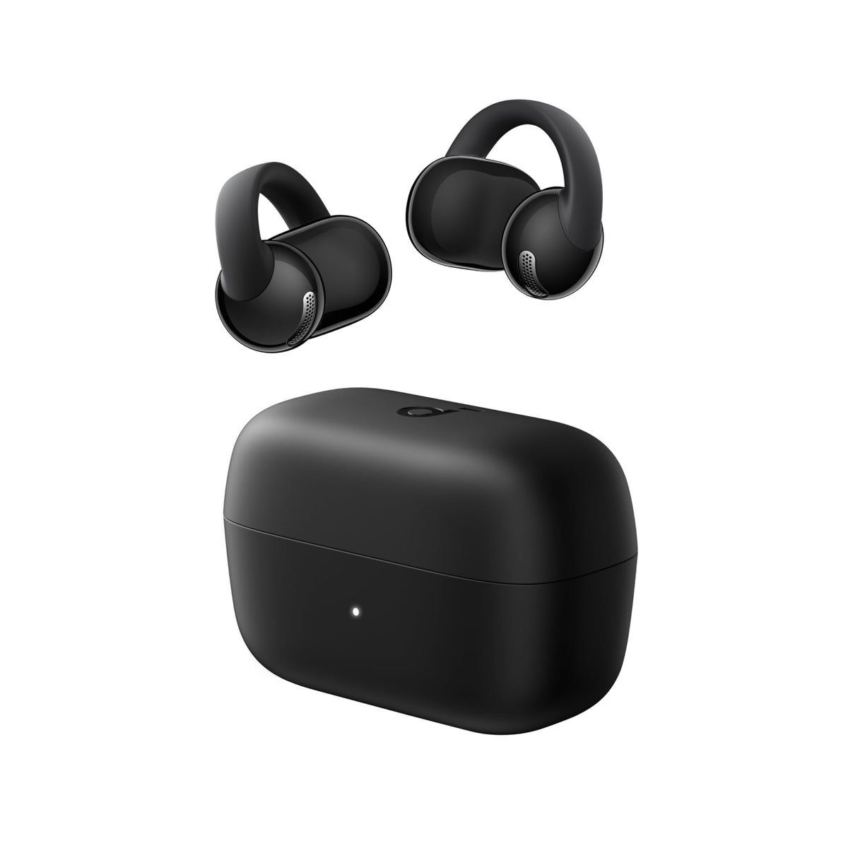 Soundcore C50i front view showing sleek clip-on design and compact profile for comfort