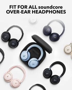 soundcore open case interior with headphones fit and organized storage benefit