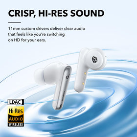 Soundcore Liberty 4 NC earbuds reveal LDAC Hi-Res streaming capability.