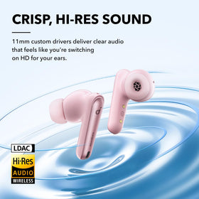 Soundcore Liberty 4 NC with LDAC and Hi-Res sound for detailed wireless audio