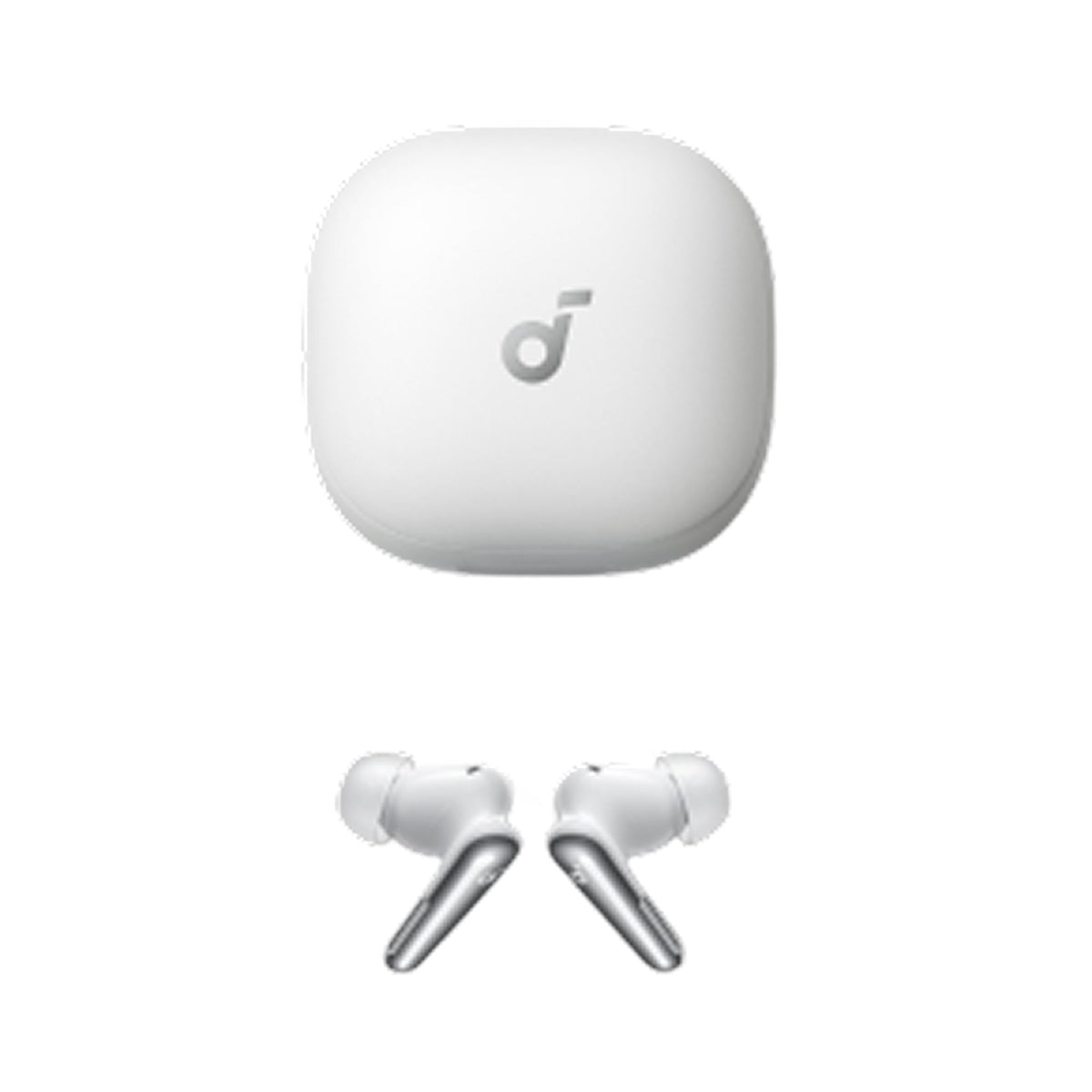Soundcore Liberty 4 Pro adaptive noise cancellation visual in varied surroundings.