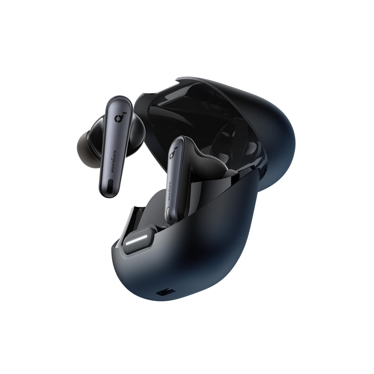 Soundcore Liberty 4 NC 6-mic AI calls ensure clearer voice in calls.