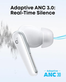 Soundcore Liberty 5 adaptive ANC visualization reduces ambient noise
