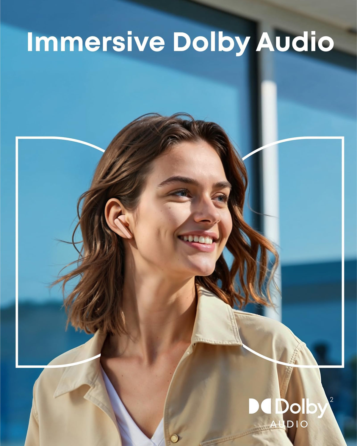 Dolby Audio mode on Liberty 5 for immersive music and films.