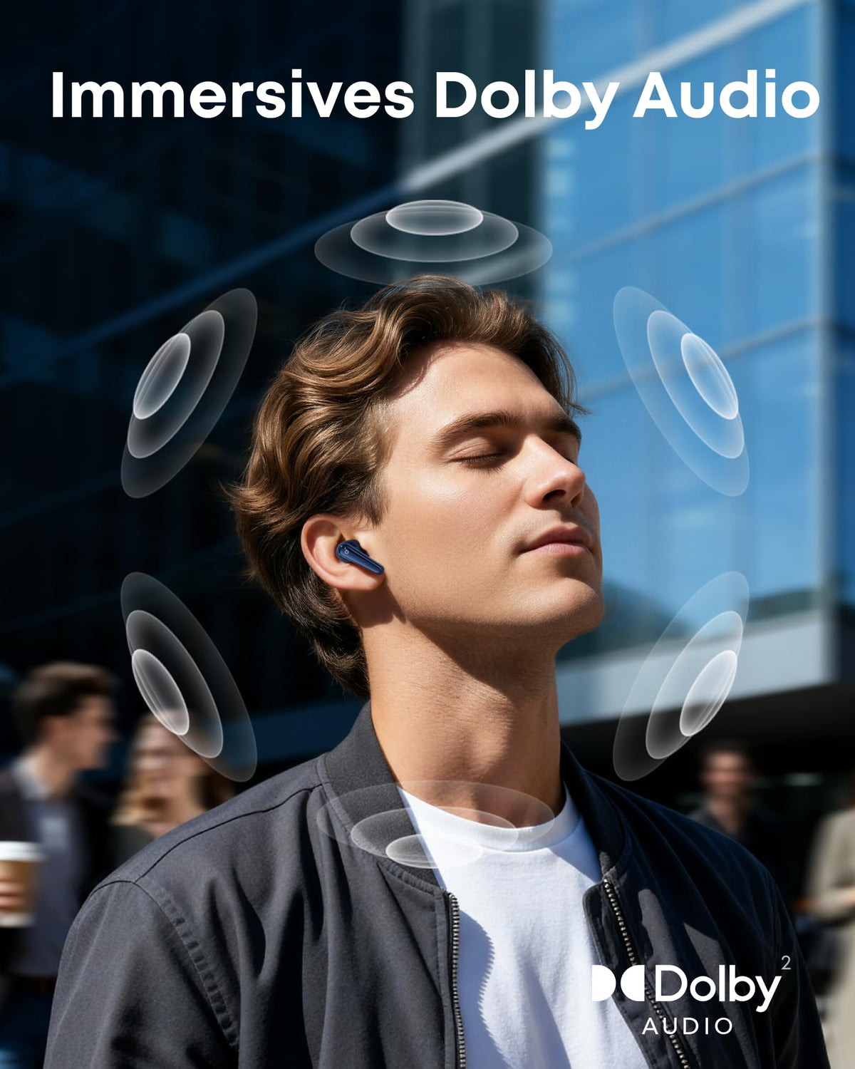 Soundcore Liberty 5 driver close-up highlighting diaphragm detail for richer audio