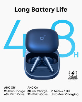 Soundcore Liberty 5 long battery life for all-day use