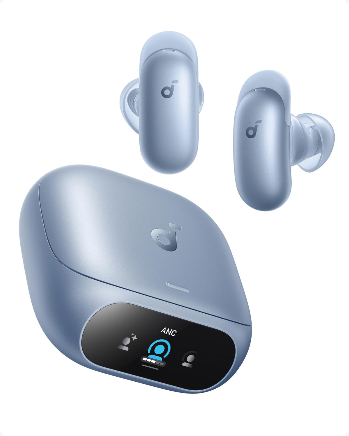 Soundcore Liberty 5 Pro case open with earbuds ready for quick pairing.