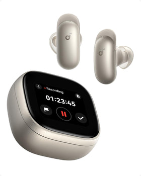 Soundcore Liberty 5 Pro Max earbuds in case for on-the-go listening