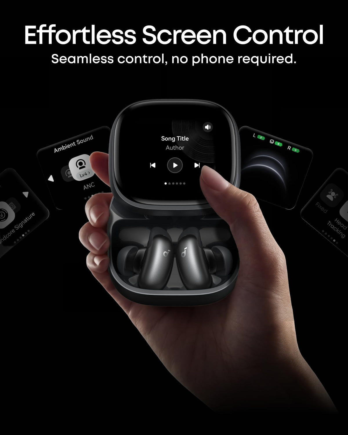 Soundcore Liberty 5 Pro Max smart charging case