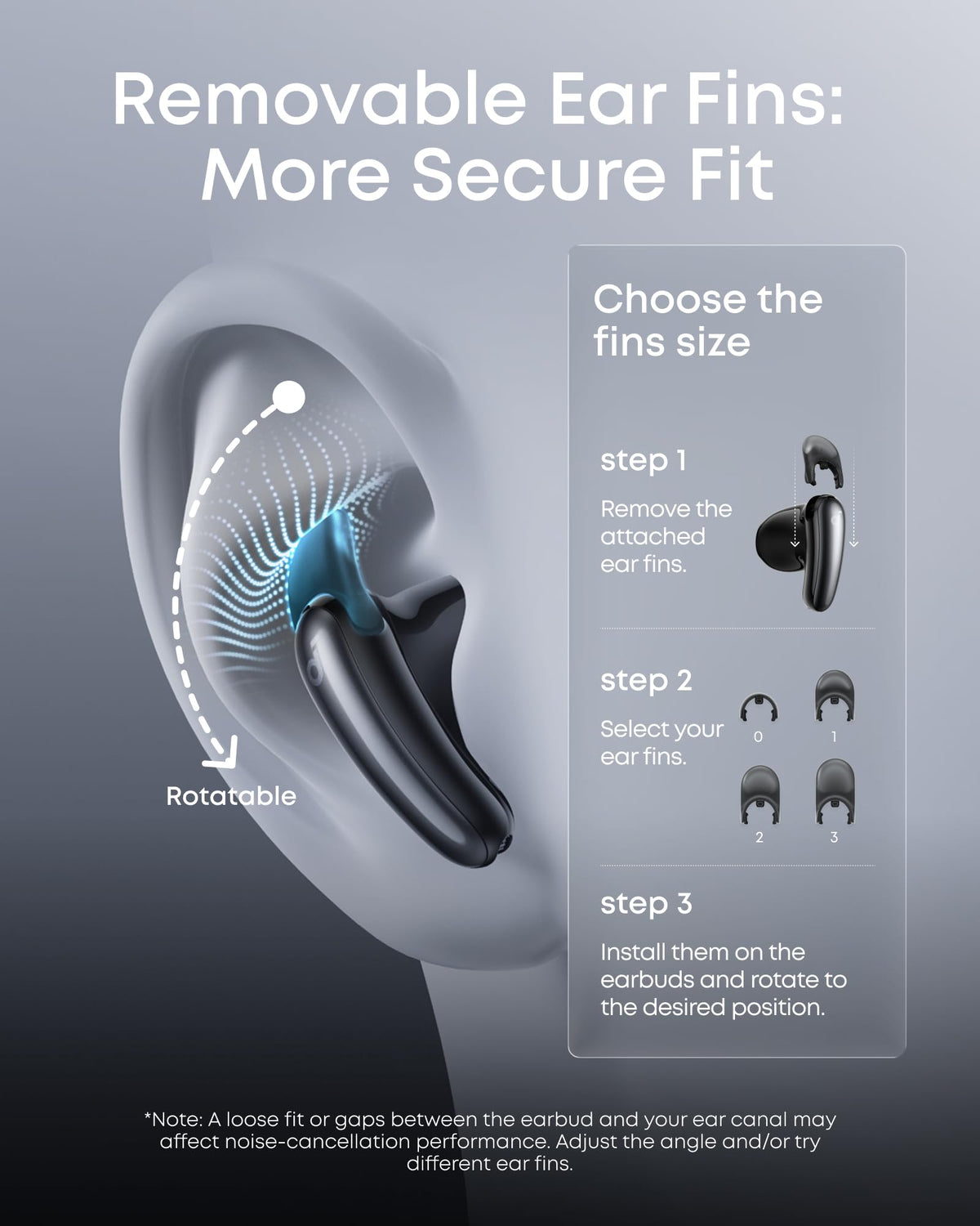 Soundcore Liberty Buds with four microphones for clear calls in crowds.
