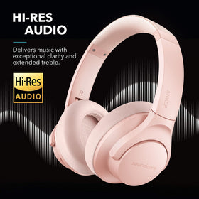 Soundcore Life Q20 BassUp technology boosts bass for dynamic tracks.