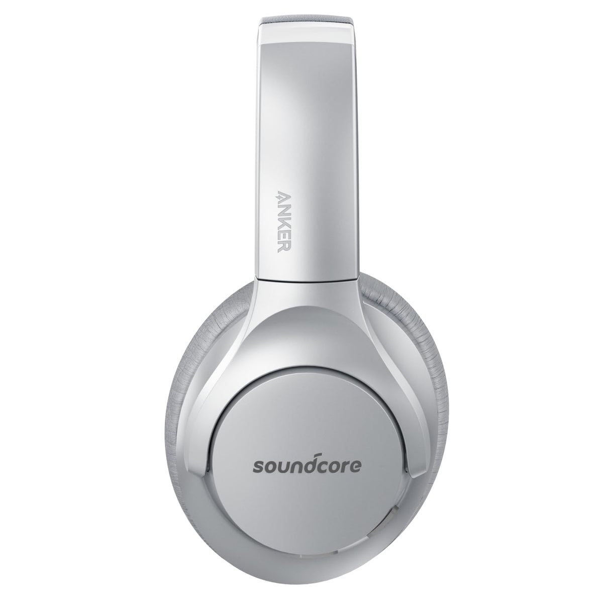 Soundcore Life Q20 memory foam ear cups image emphasizing comfort.
