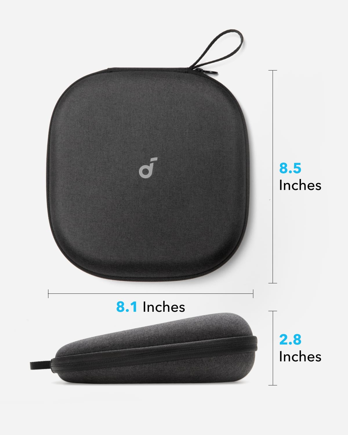 soundcore interior mesh pocket holding cables keeping accessories tidy