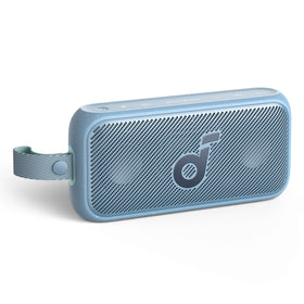 Soundcore Motion 300 front view, compact form with bold 30W stereo sound for on-the-go listening